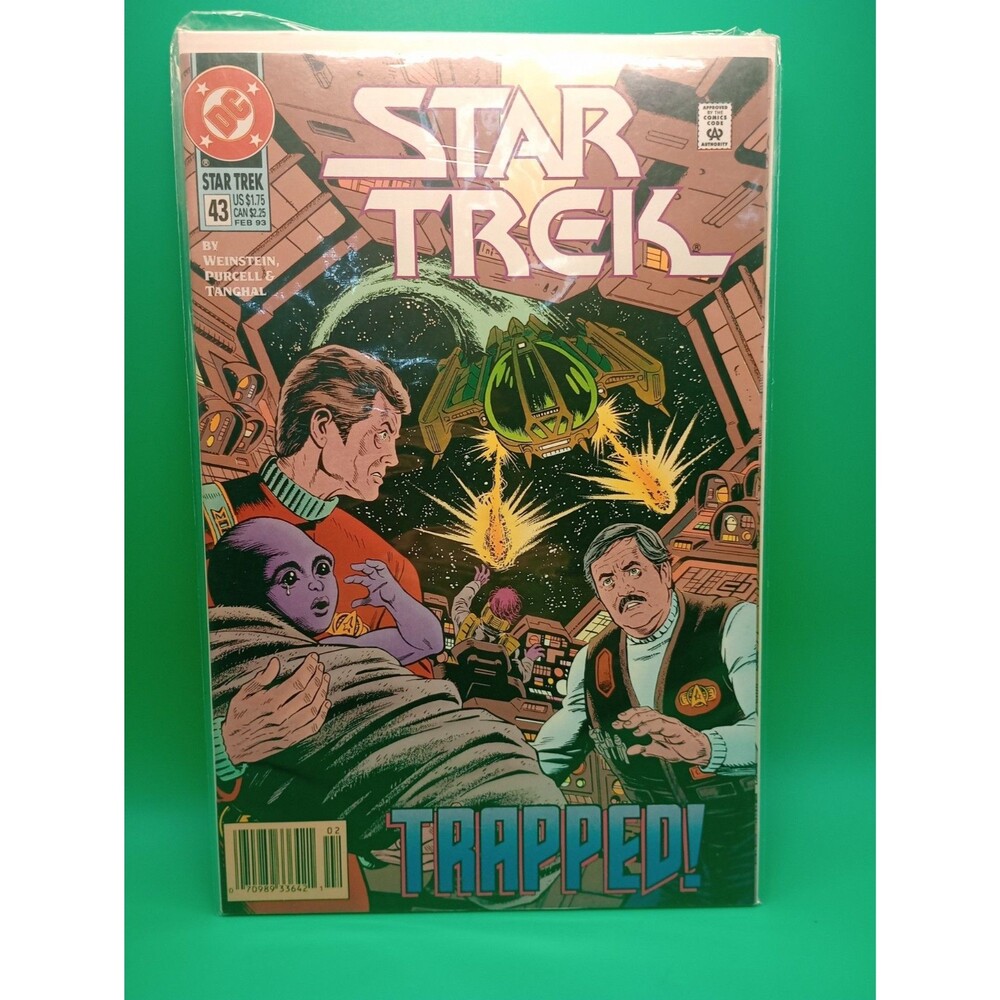 Star Trek Trapped By Weinstein, Purcell & Tanghal Dc Comic Book